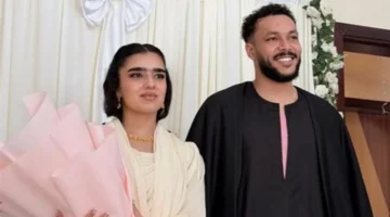 بالجلباب الصعيدي.. ويجز يفاجئ جمهوره بصور زواجه وقضاء شهر العسل مع نور العزاوي